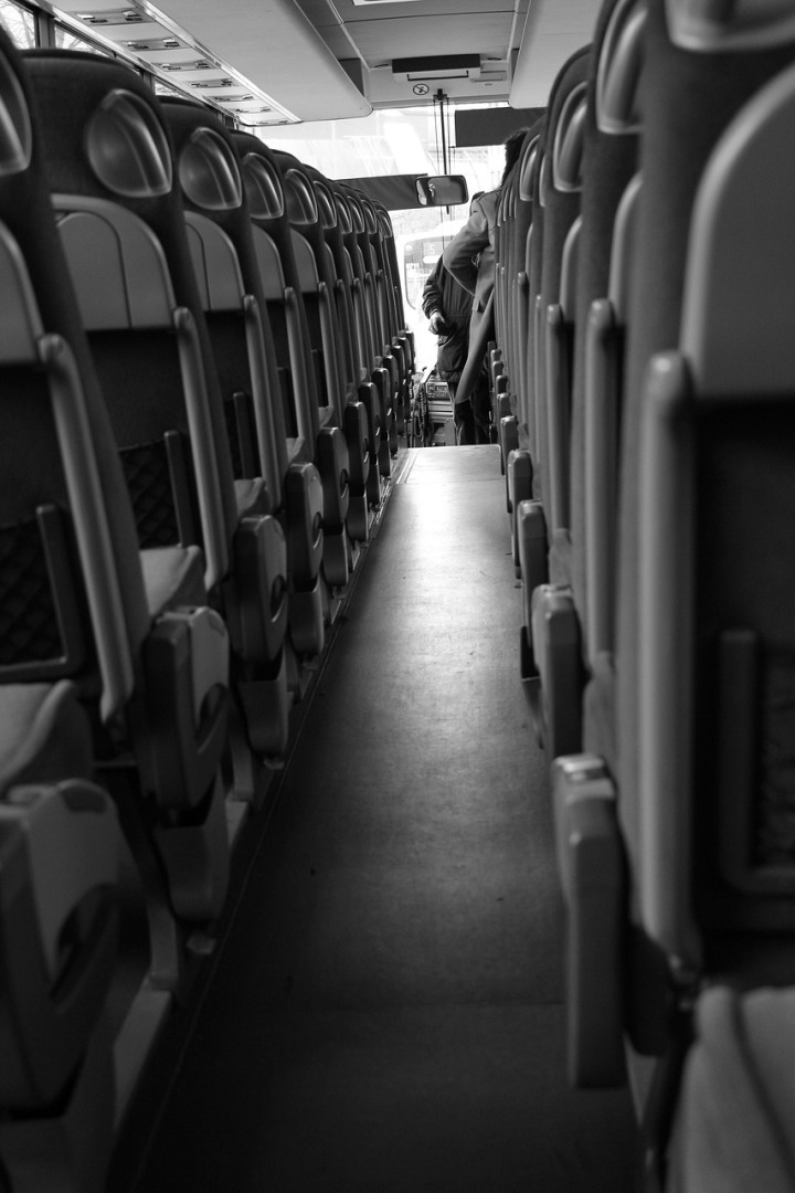 bus road trip coast budget